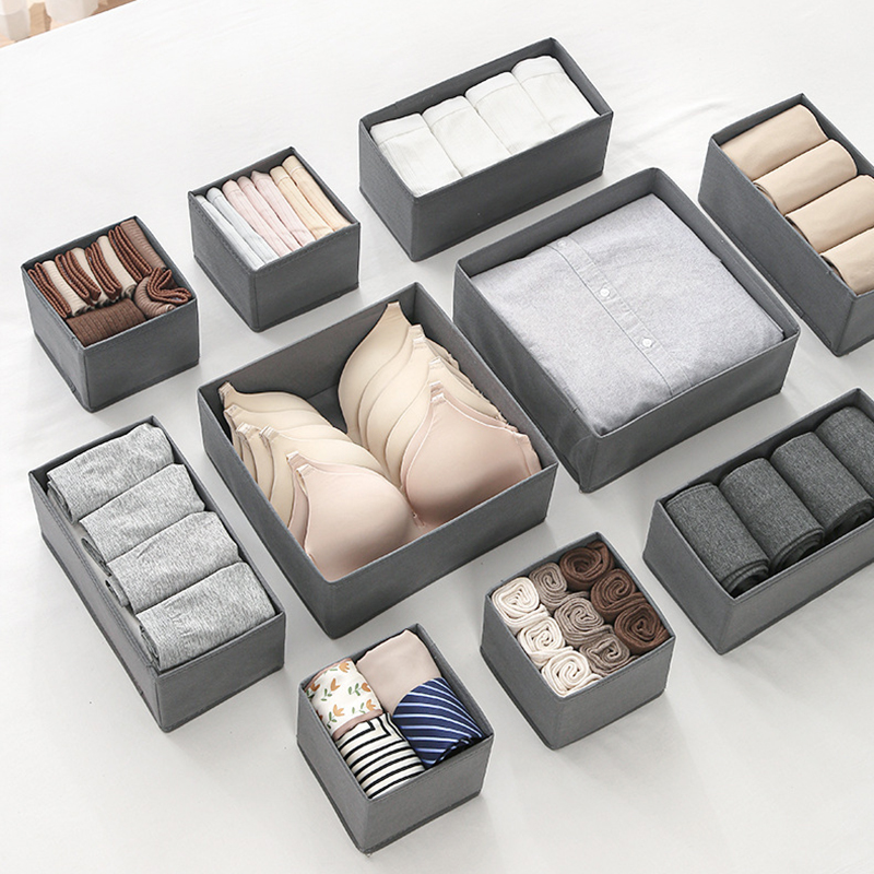 Sock Organizer Tray - Çekmece Düzenleyici Dokunmamış Kumaş Giysi İç