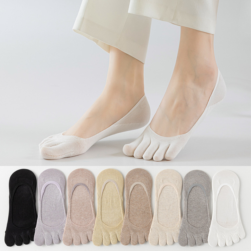 Toe Sock Split - 1 Çift Yazlık Kadın Beş Parmaklı