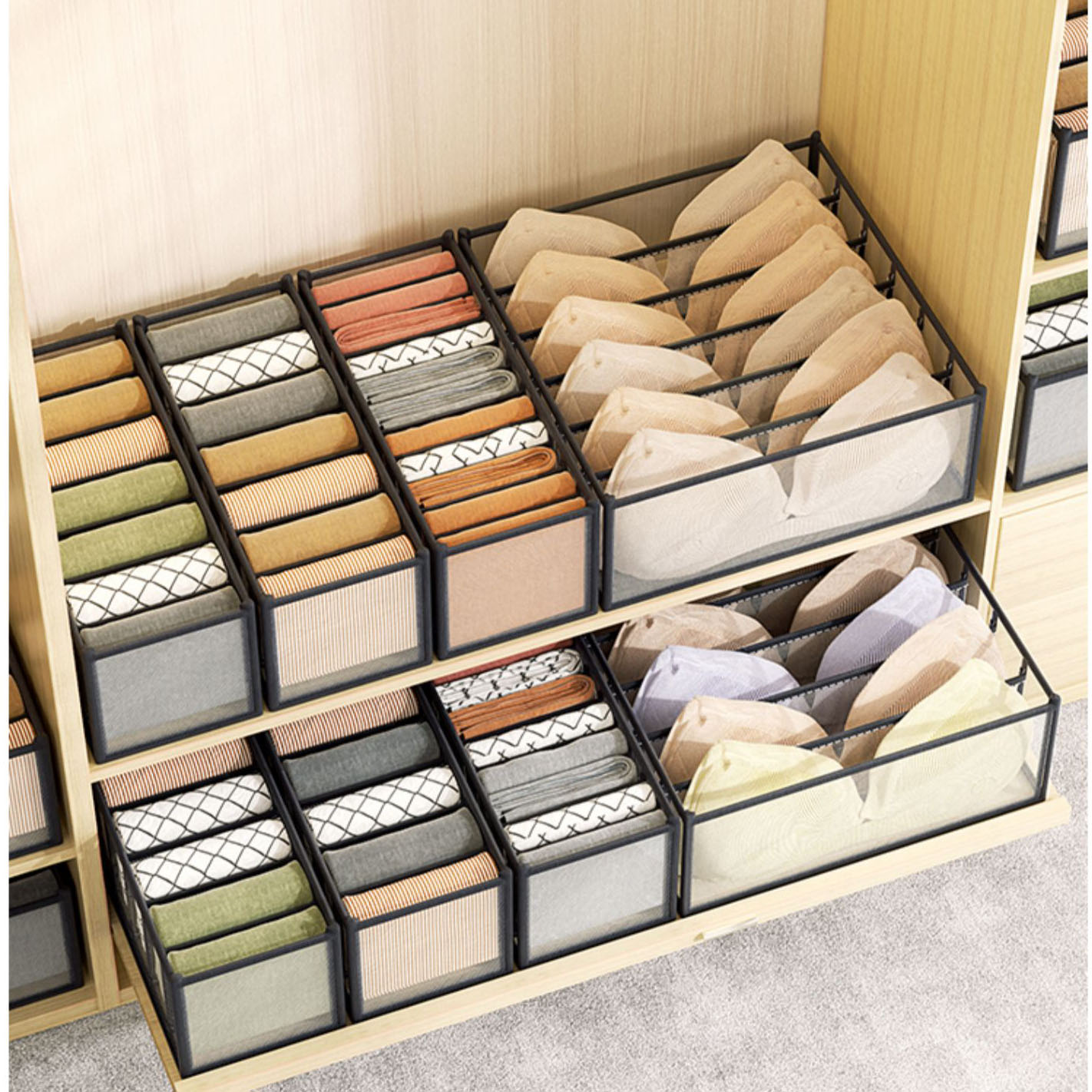İç Çamaşırı Saklama Kutusu Ev  - Sock Organizer Tray incelemesi ve fiyatı
