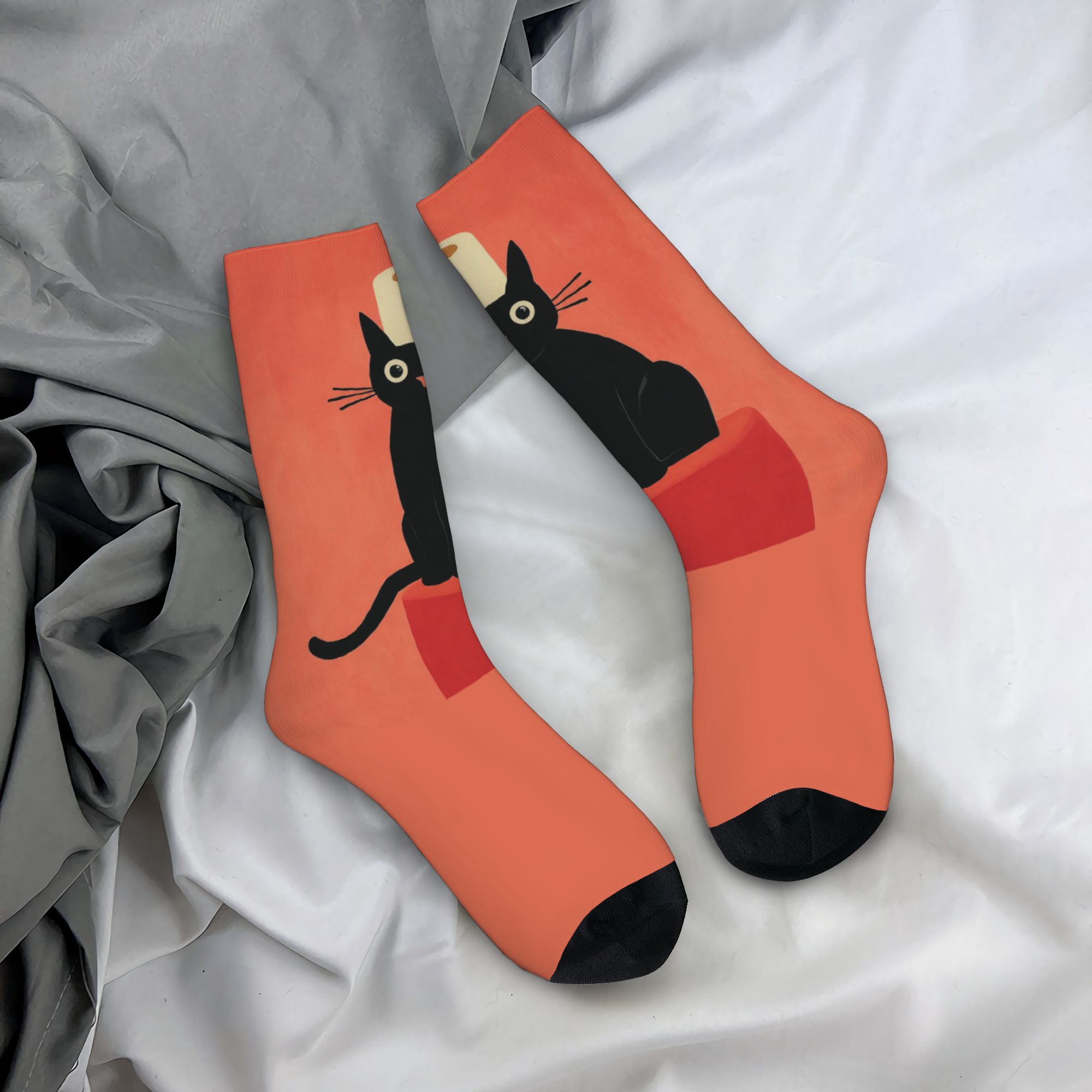 Özel Tasarım Siyah Kedi ve Tuv - Dress Sock Men incelemesi ve fiyatı
