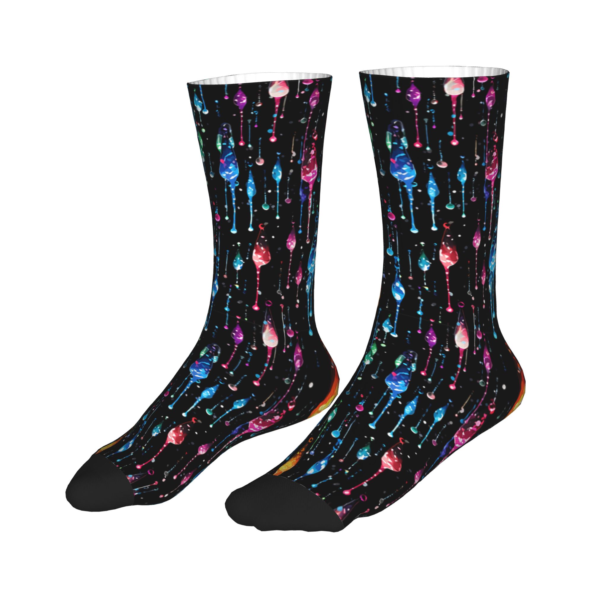 Damlayan Gökkuşağı Sıvı Desenl - Dress Sock Men incelemesi ve fiyatı